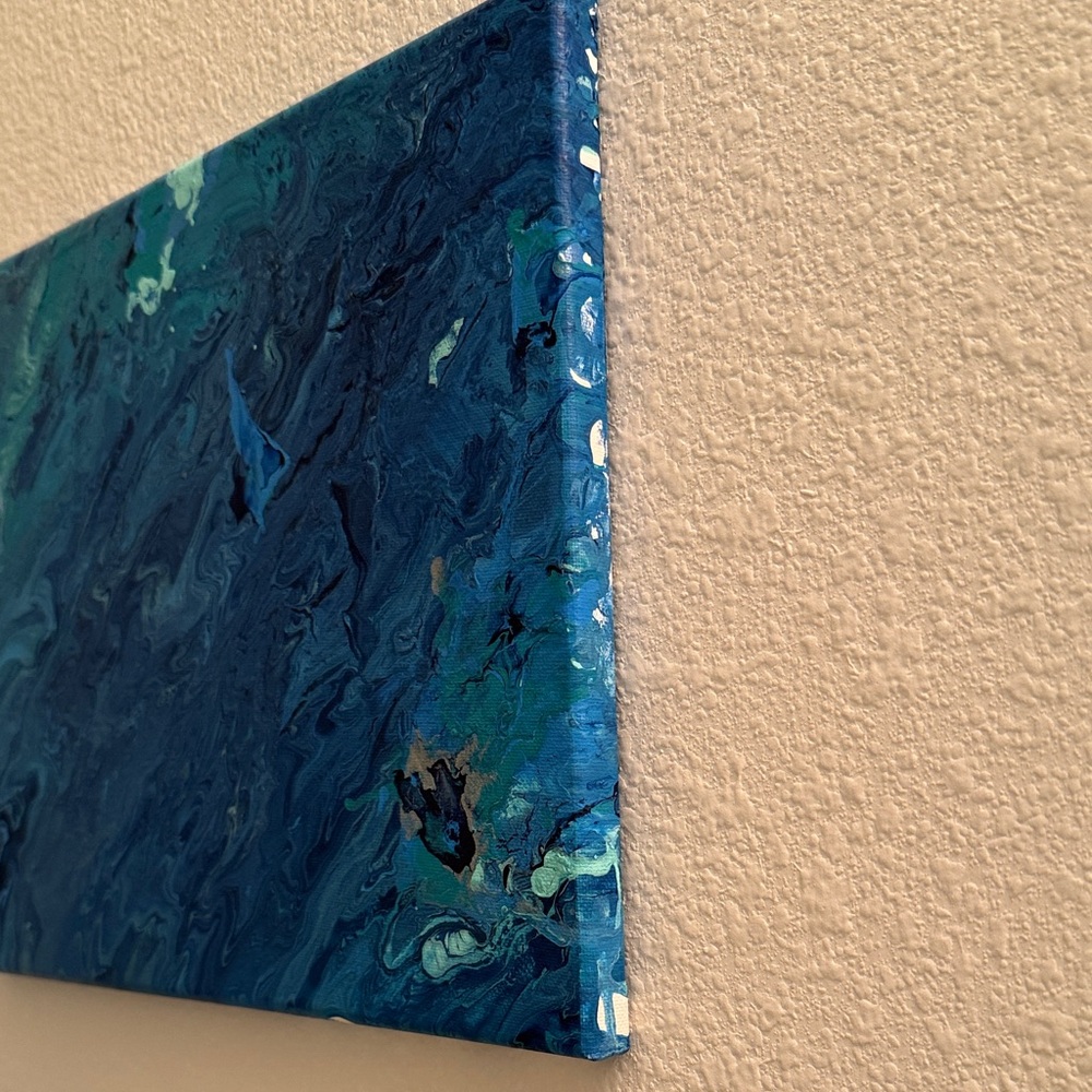 Oceanic Swirl Canvas Art - Picture 4 of 11